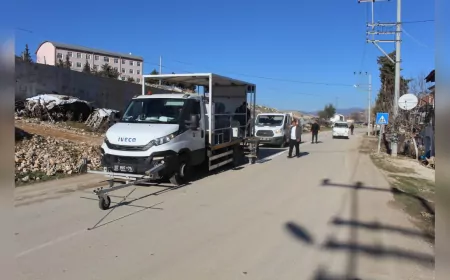 Büyükşehir’den Korkuteli’de Yol ve Köprü Çalışması