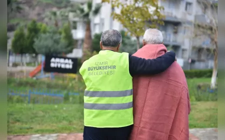 İzmir Büyükşehir Belediyesi’nden Evsiz Vatandaşlara Sıcak Yuva