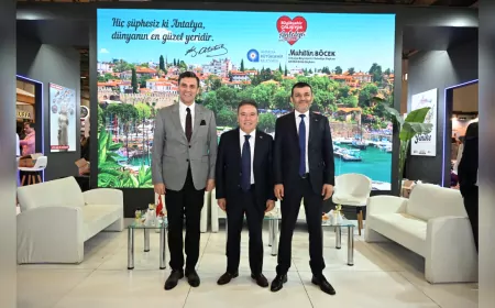 Başkan Böcek, EMITT 2025’te Antalya’yı Tanıtıyor