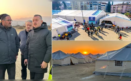 Başkan Büyükakın: Deprem Bölgesinden Elimizi Çekmedik