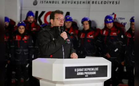 6 Şubat 2023’De Kaybettiğimiz Canlar İstanbul’da Anıldı; İmamoğlu’ndan Erdoğan’a Çarpıcı Mesajlar