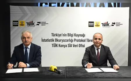 SOSYAL İNOVASYON AJANSI’NDA TÜİK VERİ OFİSİ KURULMASINA İLİŞKİN PROTOKOL İMZALANDI