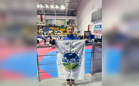 Büyükşehirli Sporcu İnci Tarakçı, Ay-Yıldızlı Forma ile Şampiyonaya Katılıyor