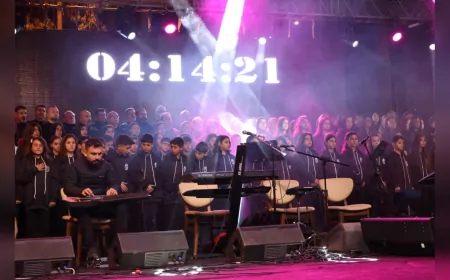 Depremde Kaybedilen Canlar Türkülerle Anıldı