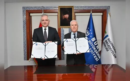 Bursa Büyükşehir’den Teknoloji Alanında Önemli İş Birliği