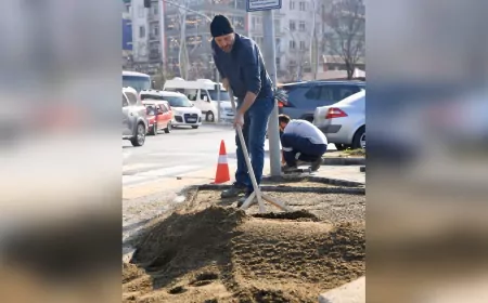Giresun Belediyesi Saha Çalışmalarına Hız Kesmeden Devam Ediyor