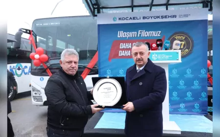 Kocaeli Ulaşım Filosunu Güçlendiriyor: 671 Araç Hizmete Girdi