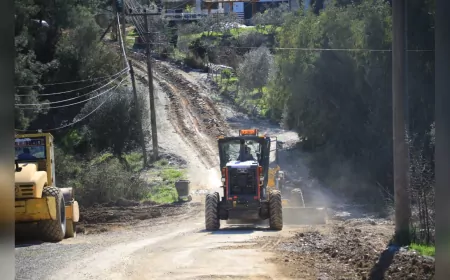 Muğla Büyükşehir’den Ula Ataköy’e 13.5 Milyonluk Yol Yatırımı