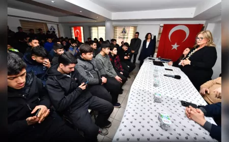 İzmir Büyükşehir Belediyesi’nden Sanayi Stajyerlerine İş Güvenliği Desteği