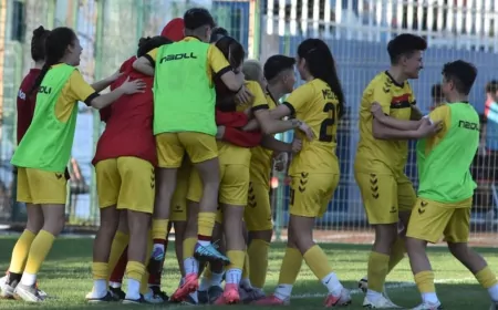 Eskişehirspor kadın futbol takımı Bursa temsilcisine gol yağdırdı