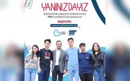 Balıkesir Büyükşehir Belediyesi, YKS Ücretlerini Ödeyecek
