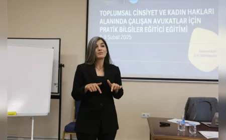 Van Büyükşehir Belediyesi ve Baro’dan Kadın Avukatlara Özel Atölye