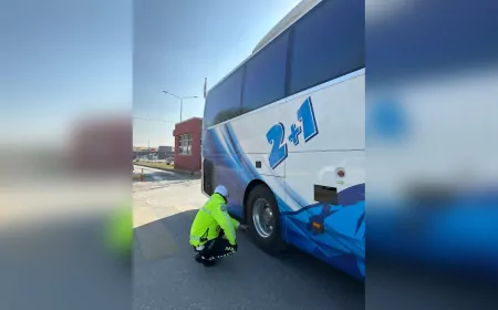Şehirlerarası Otobüs Terminali’nde Trafik Denetimleri Sıkılaştırıldı