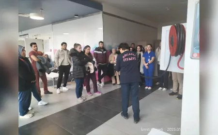 Kocaeli Şehir Hastanesi Personeline Acil Durum Eğitimi