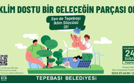 Tepebaşı Belediyesi, İklim Sözcüleri İçin Gönüllüler Arıyor