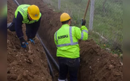 Pamukova’ya 5 Bin 200 Metrelik Yeni İçme Suyu Hattı ve Depo