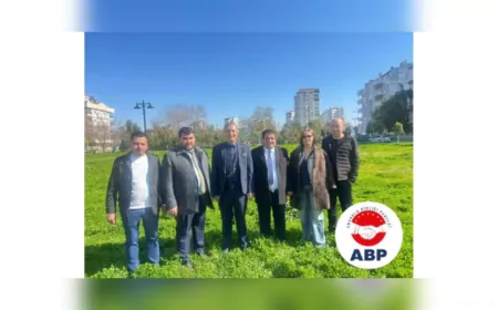 ANADOLU BİRLİĞİ PARTİSİ ANTALYA'DA SORUNLARA DİKKAT ÇEKTİ