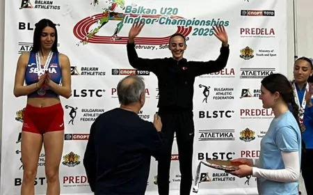 Eskişehirli genç sporcu Eda Nur Tulum Balkan şampiyonu oldu