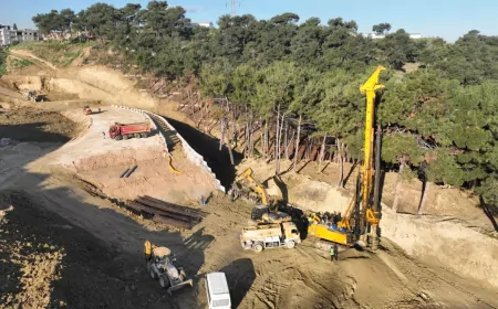 Onat Tüneli'nde yoğun tempo Işığa 210 metre kaldı
