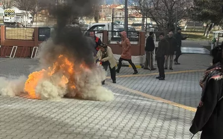 AFAD'tan Huzurevine Tatbikat