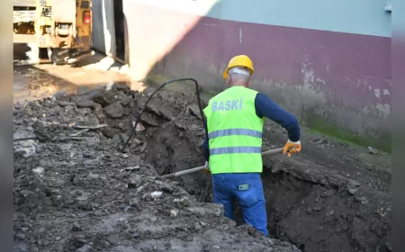BASKİ’den Susurluk’ta Altyapı Çalışmaları Hızla Devam Ediyor