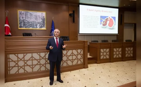 Bursa Belediyesi Çalışanlarına Sigara Bağımlılığı ve Bırakma Yöntemleri Anlatıldı