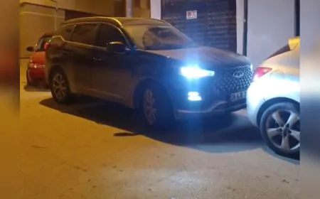 Eskişehir’de Garip Park Tartışması: Başka Aracı Kaldırıp Yerine Park Etti