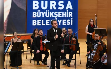 Bursa Oda Orkestrası, İlk Konseriyle Sanatseverlerle Buluştu