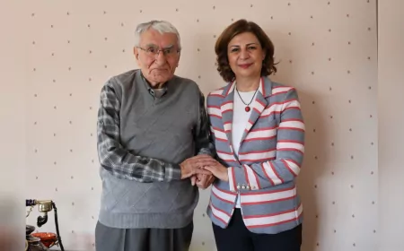 Başkan Ünlüce, İsmet Süder’i Ziyaret Etti