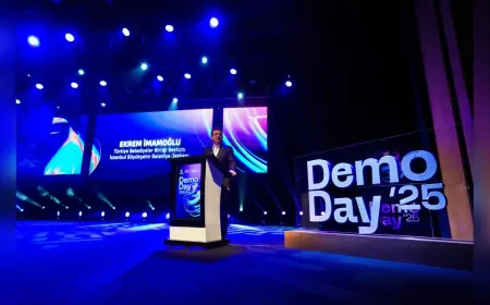 İmamoğlu, Tech İstanbul Demo Day’25 Etkinliğinde İstanbul’un Geleceğini Anlattı