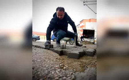 Giresun Belediyesi, Şehir Genelinde Üstyapı Çalışmalarına Devam Ediyor