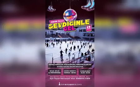 Buz Sporları Salonu Sevgililer Günü'ne Hazırlanıyor