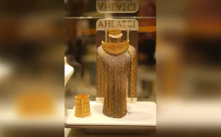 Ahlatcı Kuyumculuk'un "Geleceğe Miras" Temalı 2025 Kreasyonu Diyarbakır'da Tanıtıldı