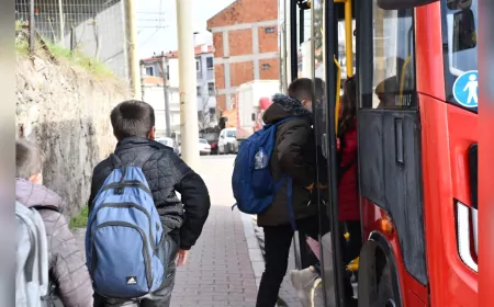 Balıkesir Büyükşehir Belediyesi, Öğrencilere Servis Desteği Sağladı
