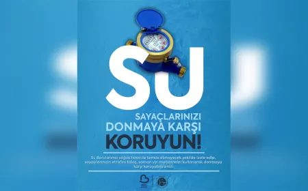 BASKİ'den Sayaçlara "Don" Uyarısı