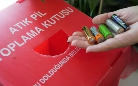Çorum Belediyesi'nden Ödüllü Atık Pil Toplama Yarışması