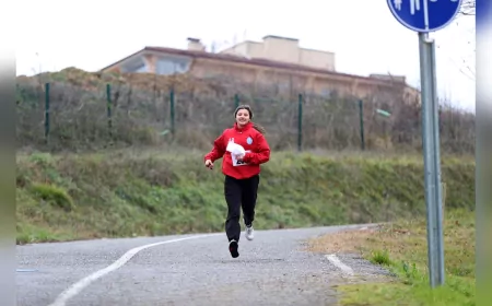 Ayçiçek Bisiklet Vadisi'nde Gençler Arası Oryantiring Şampiyonası