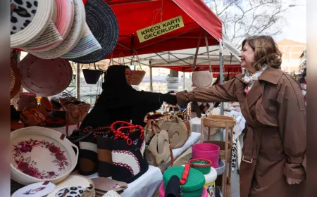 Başkan Ayşe Ünlüce: “Kadınlar Ürettikçe Biz Destekleyeceğiz”