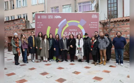 Bursa Sanat Çalıştayı, ‘Kent, Mekan, Hafıza’ Sergisiyle Taçlandı