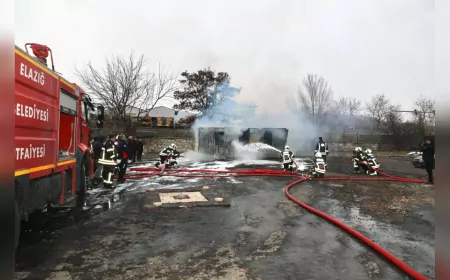 Elazığ İtfaiyesi Personeline Yönelik Temel Eğitim Programı Başarıyla Tamamlandı