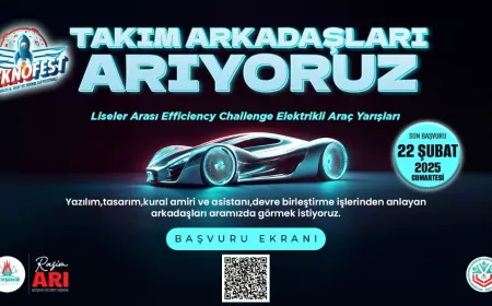 Nevşehir Belediyesi, Liseler Arası Efficiency Challenge Elektrikli Araç Yarışları İçin Takım Kuruyor