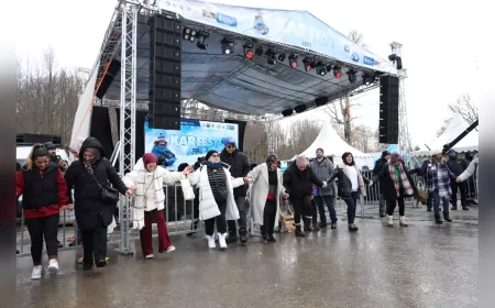 KARFEST 2025’te Kar Üstünde Horon Şov!