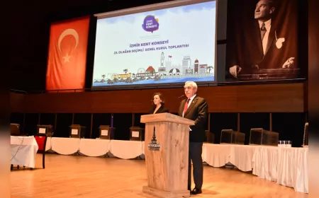 İzmir Kent Konseyi'nin Yeni Başkanı Özgür Topaç Oldu