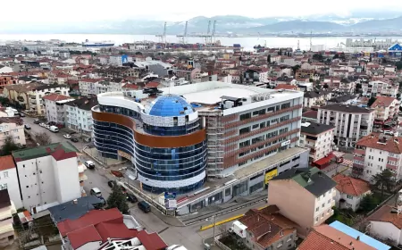 Derince Belediyesi Yeni Hizmet Binasında İlerleme Oranı Yüzde 90’a Ulaştı