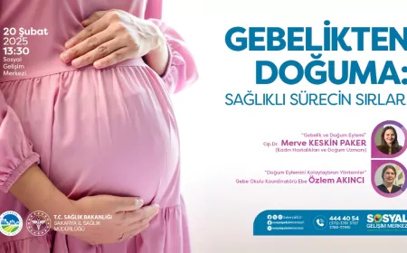 Anne Adayları İçin Kaçırılmayacak Konferans: "Gebelikten Doğuma Sağlıklı Sürecin Sırları"