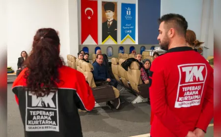Tepebaşı'nda Afet Farkındalık Eğitimleri Devam Ediyor