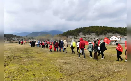 Başkentliler Güdül Sorgun Yaylası'nda Doğa Yürüyüşünde Buluştu