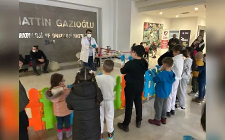 Büyükşehir’den Tedavi Gören Çocuklara Moral Etkinliği