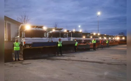 Sakarya Büyükşehir Karla Mücadele İçin Hazır