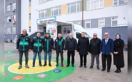 Çevre Dostu “Mobil Sıfır Atık Aracı” Hizmete Girdi